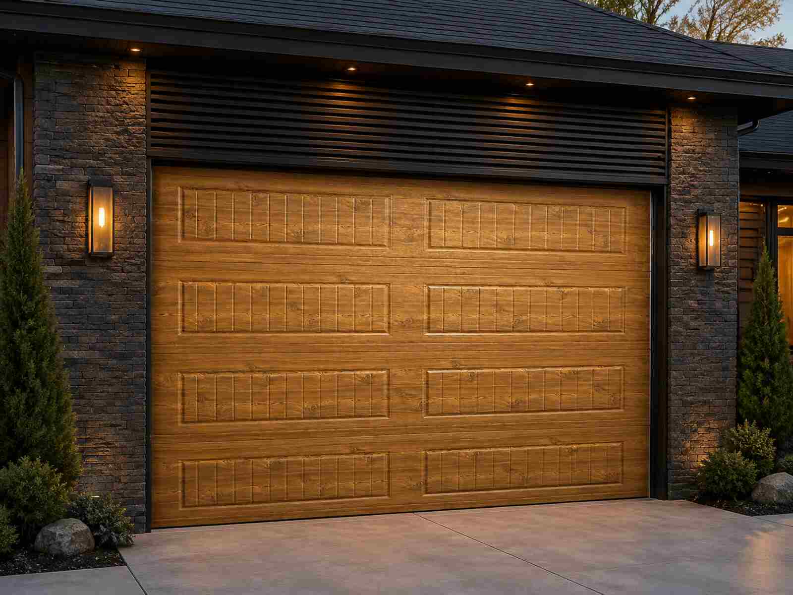 Modern Insulated Garage Door