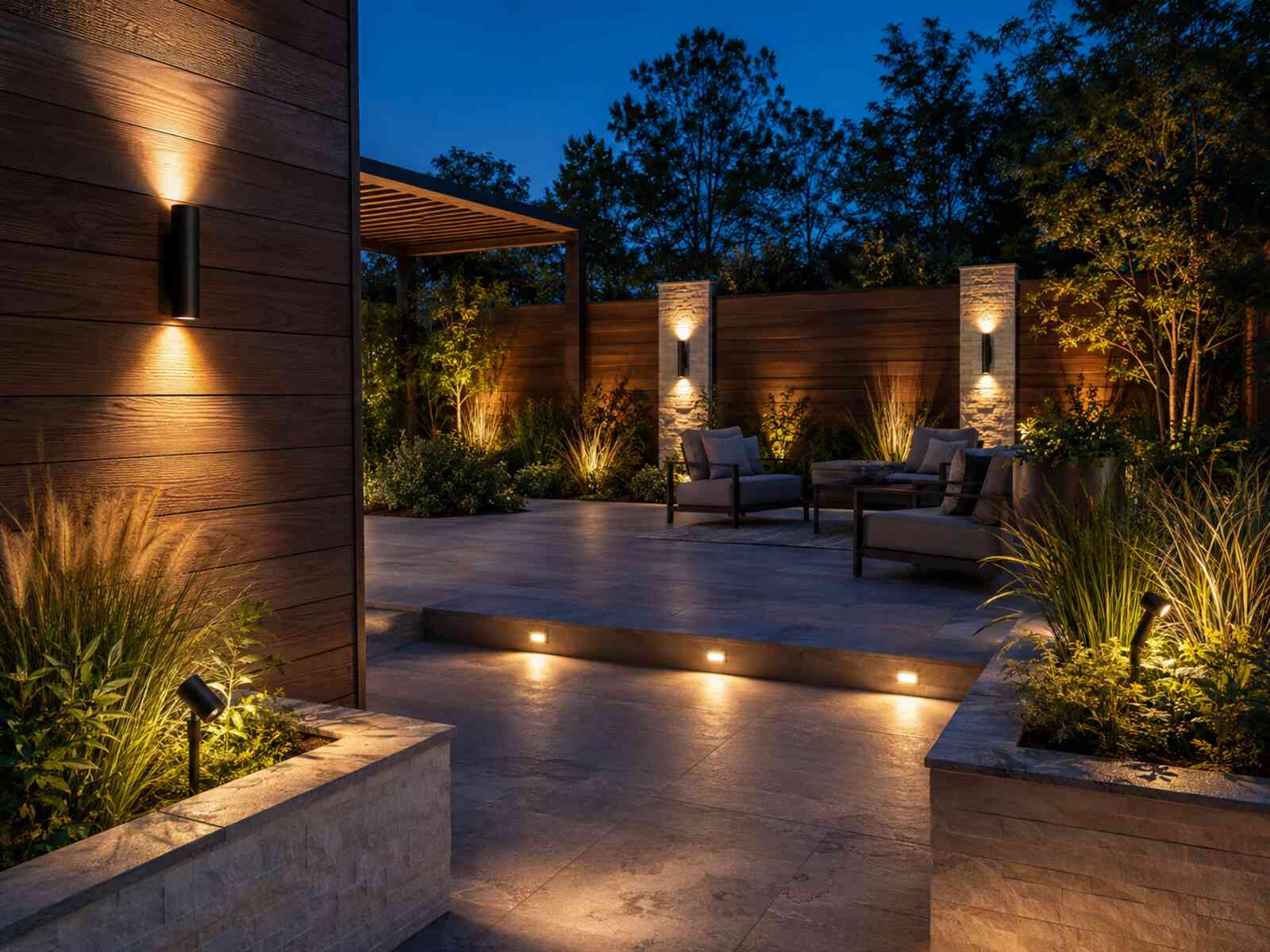 Patio Accent Lighting
